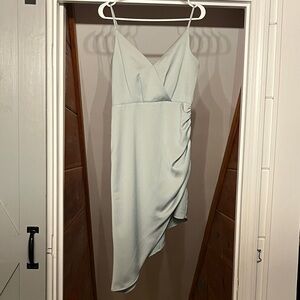 BCBGeneration Asymmetrical Light Blue Dress